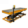 Yi-Lift  stationary scissor lift electric with roller